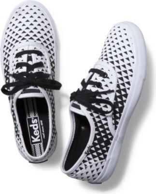 Keds Triumph Triangle Fade Out Whiteblack, Size 5m Women Inchess Shoes