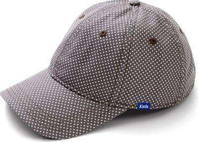 Keds Canvas Baseball Cap Gray Micro Dot