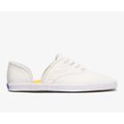 Keds Vintage Champion D Inchesorsay Feat. Organic Cotton Snow White, Size 6.5m Women Inchess Shoes