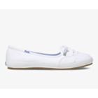 Keds Teacup Twill White, Size 9.5m Women Inchess Shoes