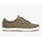 Keds Center Ii Canvas Olive, Size 10m Women Inchess Shoes