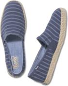 Keds Chillax Striped A-line Jute Indigo, Size 5m Women Inchess Shoes