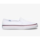Keds Washable Double Decker Varsity White Canvas, Size 6.5m Women Inchess Shoes
