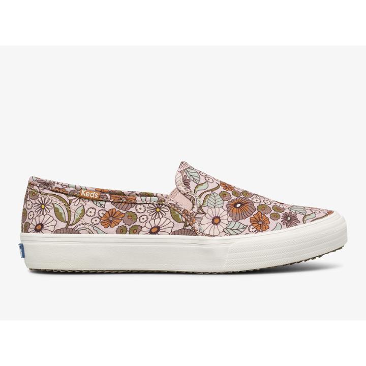 Keds Double Decker Washable Groovy Mauve, Size 9m Women Inchess Shoes