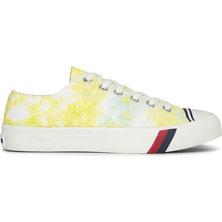 Pro-keds Unisex Royal Lo Tie Dye Seersucker Yellow Multi, Size 5m Keds Shoes