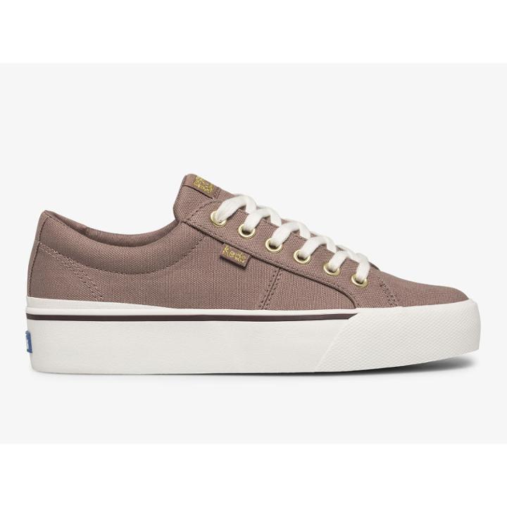 Keds Jump Kick Duo Feat. Organic Cotton Mauve, Size 8.5m Women Inchess Shoes