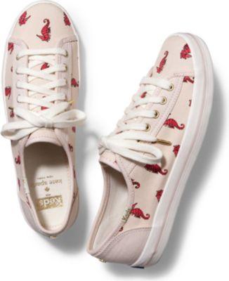 Keds X Kate Kpade New York Kickstart Pinkseahorse, Size 5.5m Women Inchess Shoes