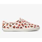 Keds Champion Leopard Lt Pink Coral, Size 7m Women Inchess Shoes