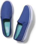 Keds Double Decker Ripstop Blue, Size 5m Women Inchess Shoes