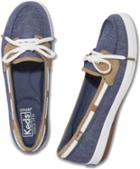 Keds Glimmer Chambray Navy, Size 5m Women Inchess Shoes