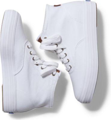 Keds Triple Hi White, Size 5m Women Inchess Shoes