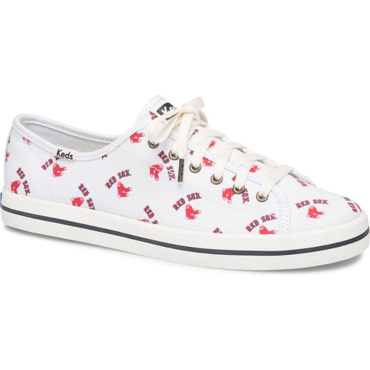 Keds Kickstart Mlb Red Sox, Size 7m Women Inchess Shoes