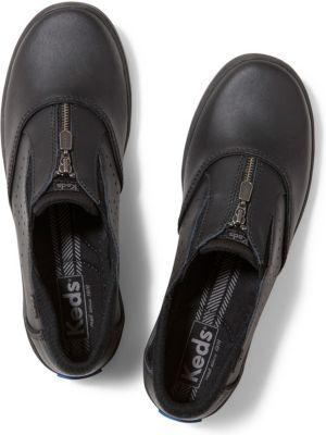 Keds Pacey Zip Black, Size 5m Women Inchess Shoes