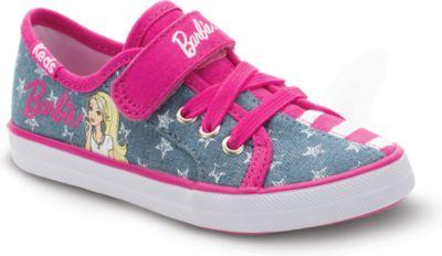 Keds Barbie Alternative Closure Sneaker Chambray / Pink Stripe