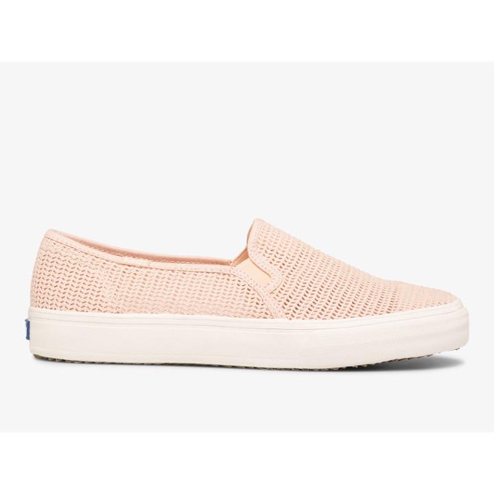 Keds Double Decker Open Mesh Pink, Size 10m Women Inchess Shoes