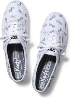 Keds Champion Bows White/black