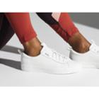 Keds Kickback Leather White, Size 6m Women Inchess Shoes