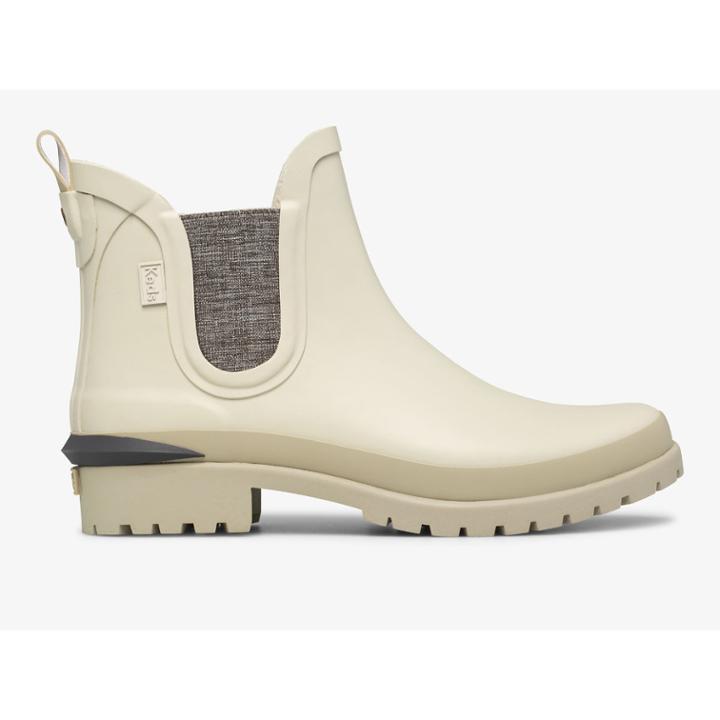 Keds Rowan Rain Boot Heather Putty, Size 10m Women Inchess Shoes