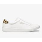 Keds X Kate Spade New York Ace Leather Calf Hair White Leopard, Size 9.5m Women Inchess Shoes