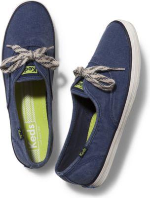 Keds Breeze Salt Washed Navy, Size 5m Women Inchess Shoes