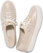 Keds Triple Metallic Gold, Size 8.5m Women Inchess Shoes
