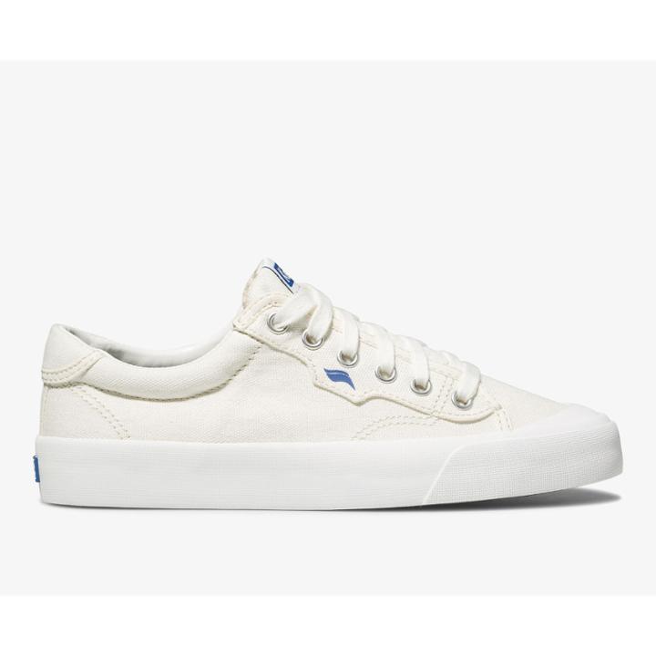 Keds Crew Kick 75 Canvas Off White, Size 11m Women Inchess Shoes