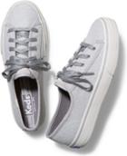Keds Double Up Metallic Sweatshirt Light Gray