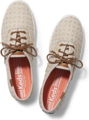 Keds Champion Diamond Dot Natural