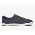 Keds Center Ii Speckled Navy, Size 7m Women Inchess Shoes