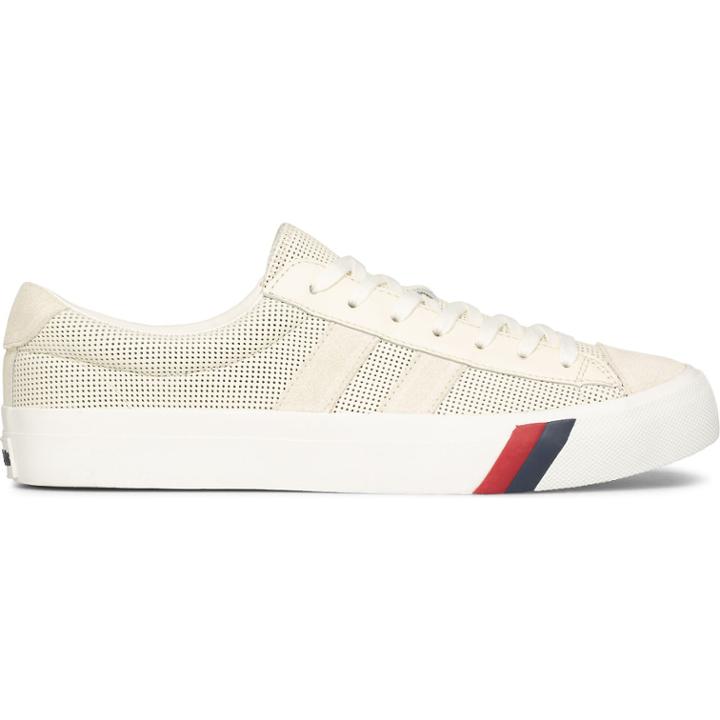 Pro-keds Unisex Royal Plus Perf Leather Cream, Size 4.5m Keds Shoes