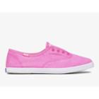 Keds Chillax Neon Twill Washable Pink, Size 6m Women Inchess Shoes