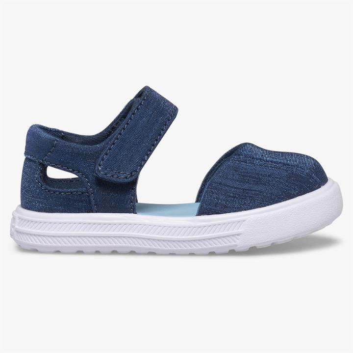 Keds Finlee Flex Sandal Navy Shimmer, Size 6m Keds Shoes