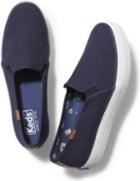 Keds Triple Decker Cross Hatch Navy, Size 6m Women Inchess Shoes
