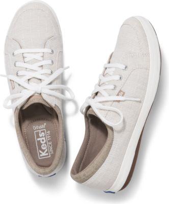 Keds Vollie Ii Railroad Stripe Walnut, Size 5m Women Inchess Shoes