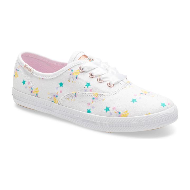 Keds X Sunnylife Champion Unicorn Sneaker White, Size 4.5m Keds Shoes