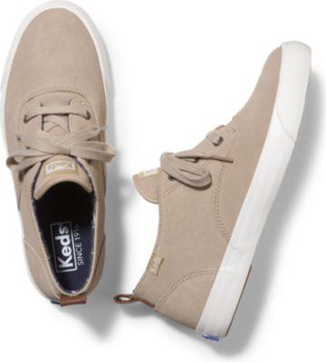 Keds Triumph Mid Suede Tan, Size 5m Women Inchess Shoes