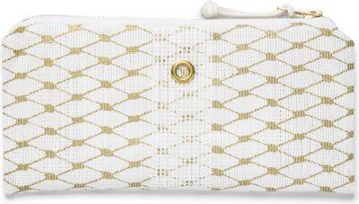 Keds Alaina Marie Wallet White And Gold, Size One Size