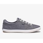 Keds Center Ll Chambray Stripe Navy, Size 7m Women Inchess Shoes