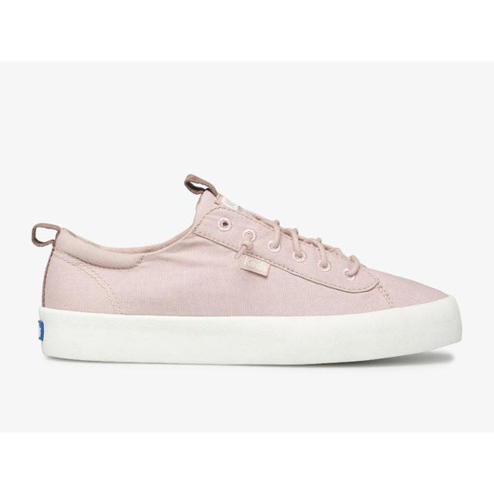 Keds Kickback Feat. Organic Cotton Burnished Lilac, Size 8.5m Women Inchess Shoes