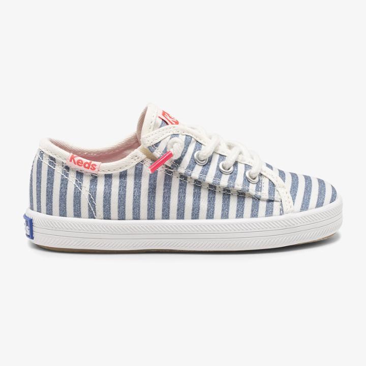 Keds Kickstart Seasonal Jr Preppy Stripe, Size 4.5m Keds Shoes
