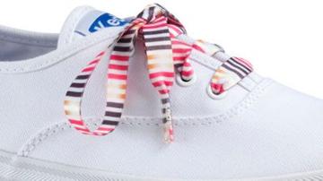 Keds Multi Stripe Shoe Laces Multistripepink, Size One Size