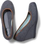 Keds Damsel Wedge Wool Charcoal Wool
