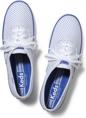 Keds Champion Micro Dot White/blue