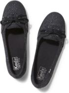 Keds Teacup Glitter Wool Black, Size 5m Women Inchess Shoes