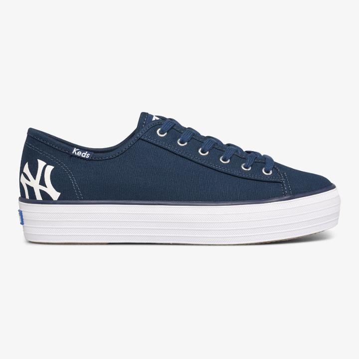 Keds Triple Kick Mlb New York Yankees, Size 5.5m Women Inchess Shoes