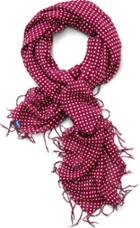 Keds Square Scarf Beet Red Maroon Micro Dot