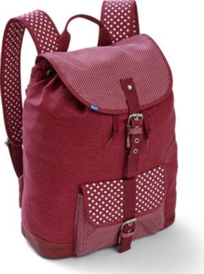 Keds Slouchy Backpack Beet Red Maroon