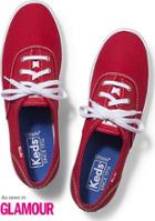 Keds Champion Originals Red, Size 5m Women Inchess Shoes