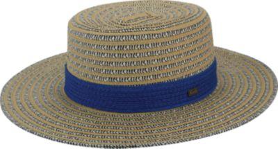 Keds Boater Straw Hat Blue Natural