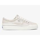 Keds Jump Kick Duo Metallic Suede Silver, Size 6m Women Inchess Shoes